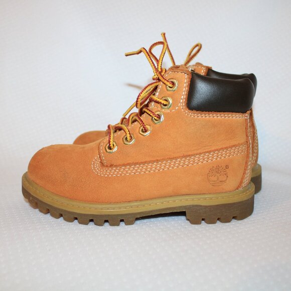 Timberland Premium Toddler Waterproof Classic Wheat Boot Little Kid Size 9 - Picture 6 of 13